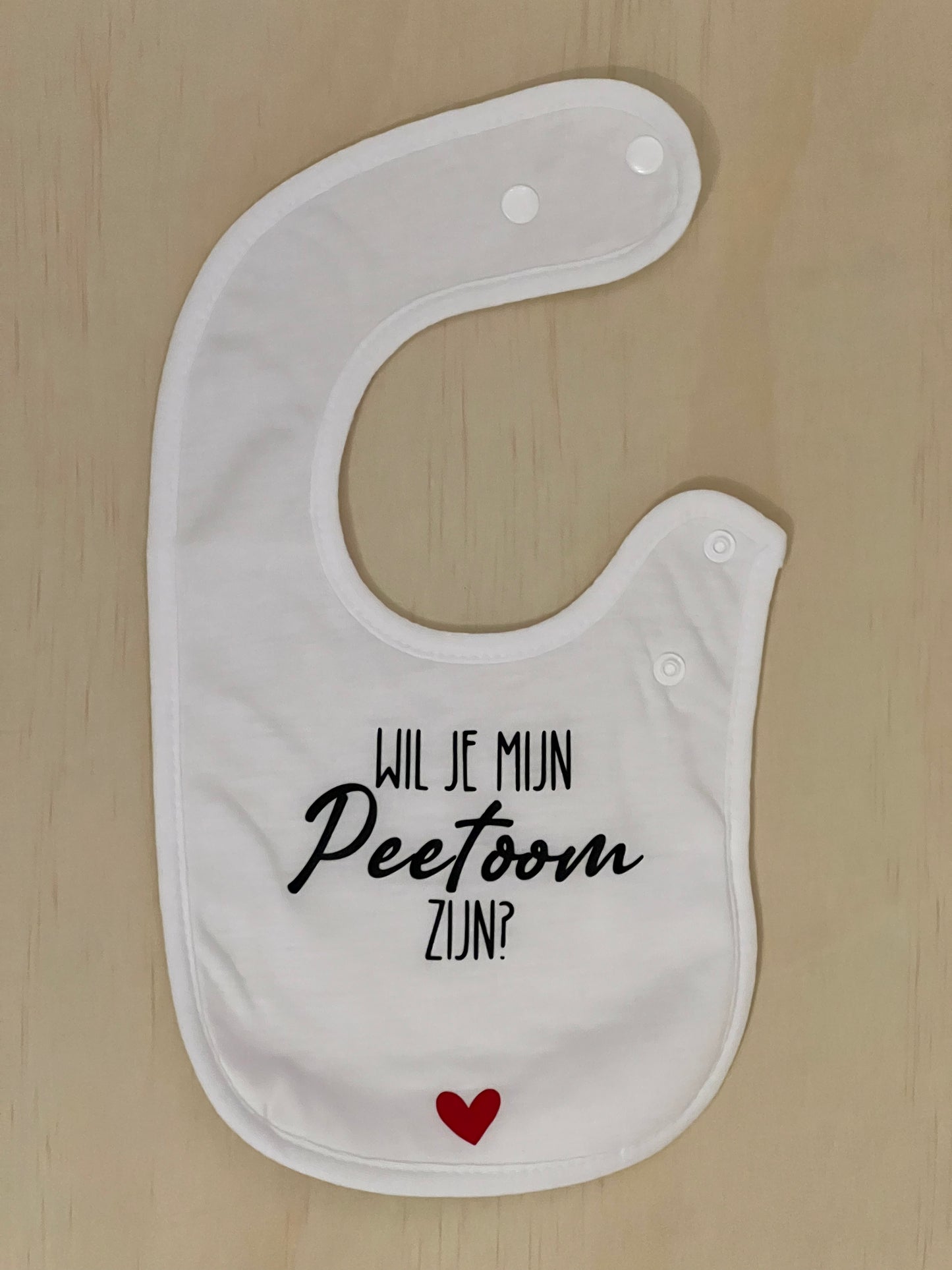 Slabbetje | Wil je mijn peetoom zijn?