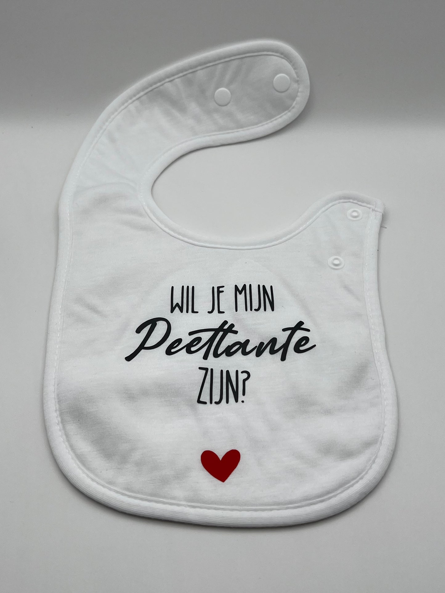 Slabbetje | Wil je mijn peettante zijn?