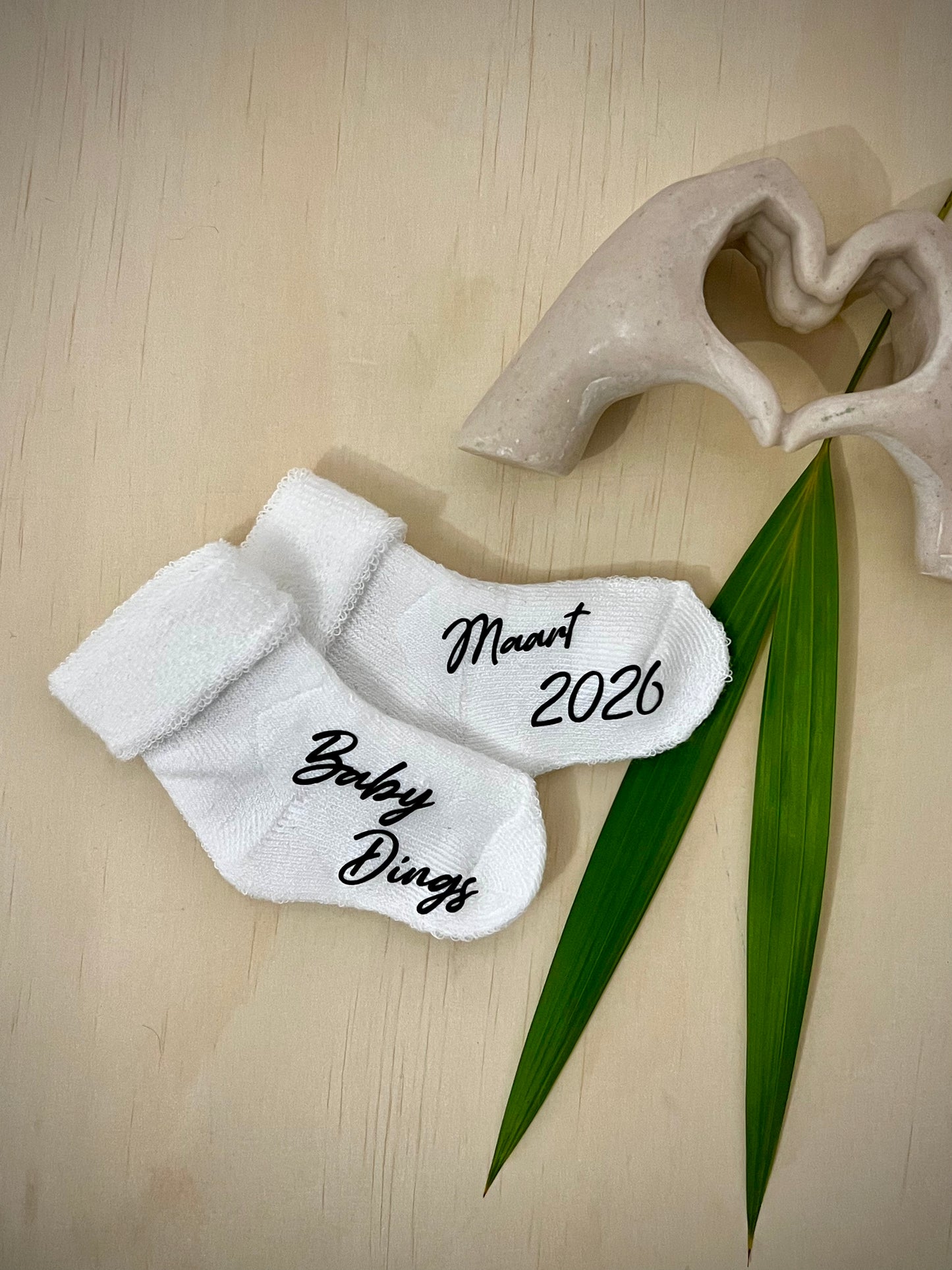 Babysokjes | Aankondiging baby