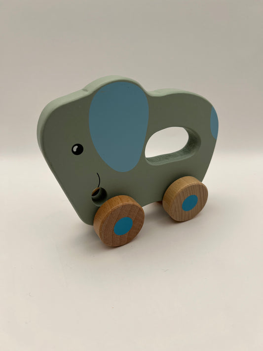 Olifant op wieltjes