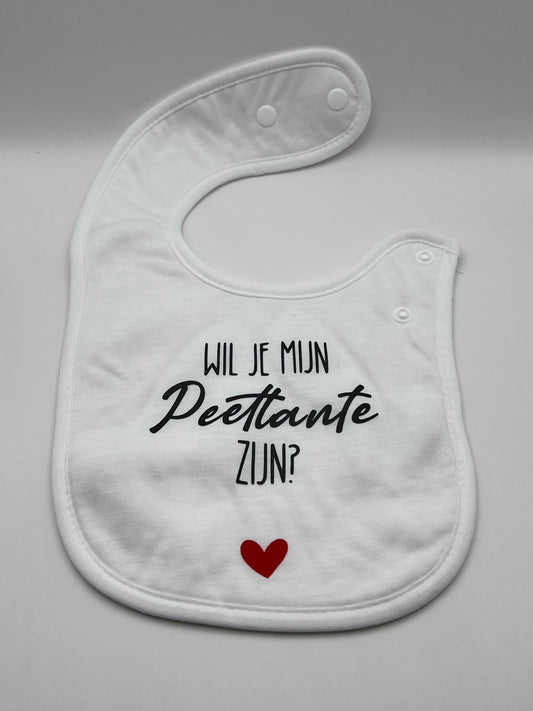 Slabbetje | Wil je mijn peettante zijn?