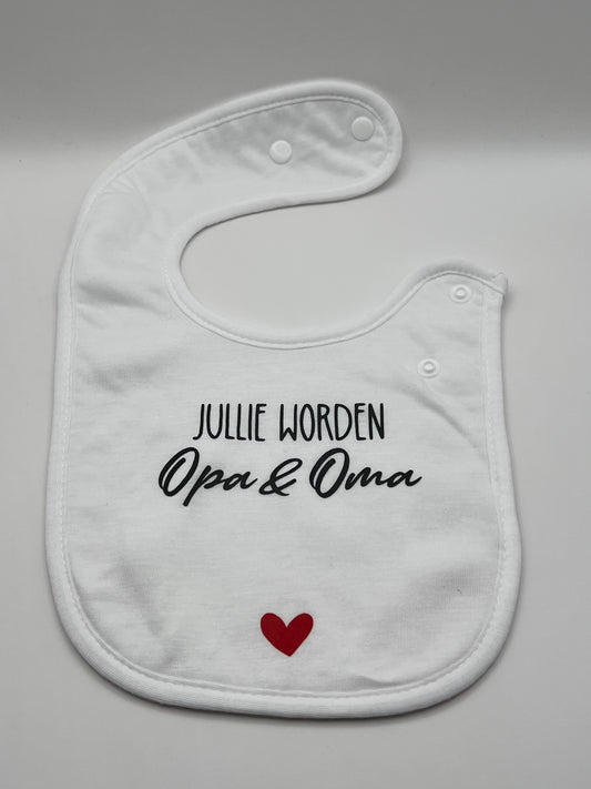 Slabbetje | Jullie worden opa & oma