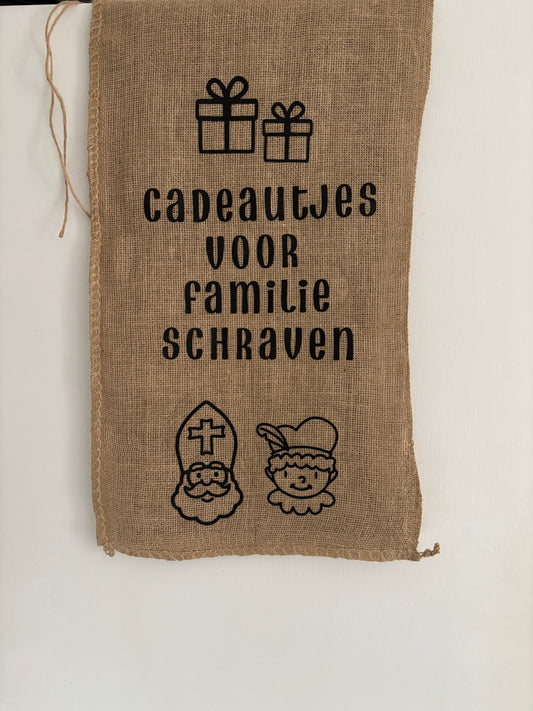Jute zak | gepersonaliseerd