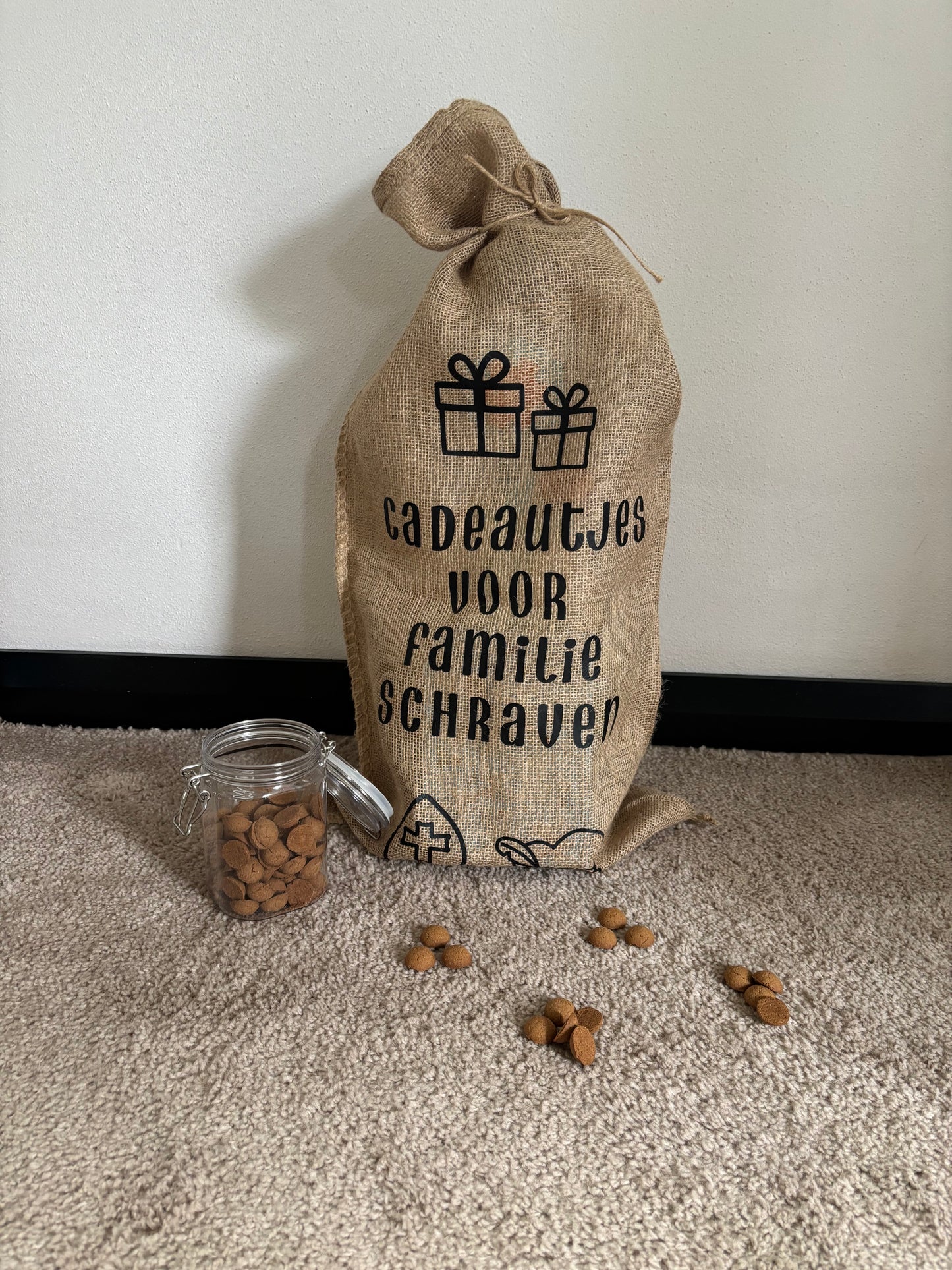 Jute zak | gepersonaliseerd