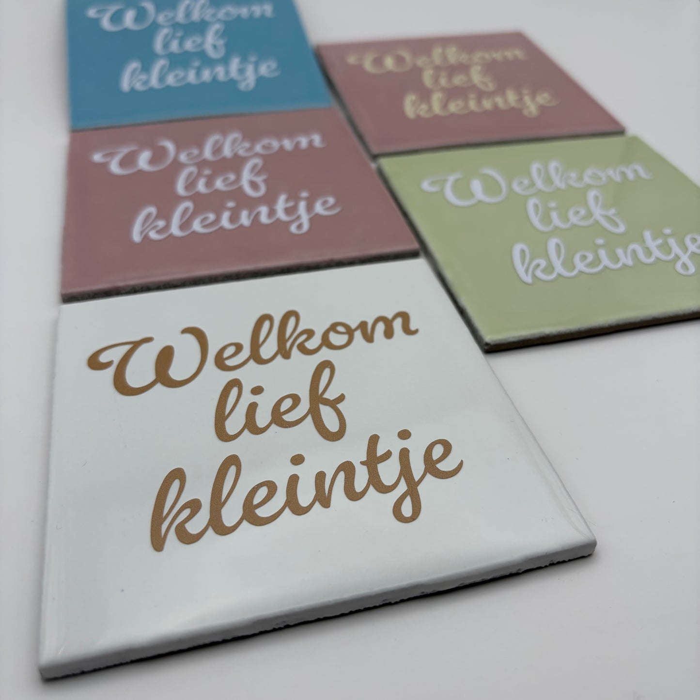 Tegeltje Welkom Lief Kleintje